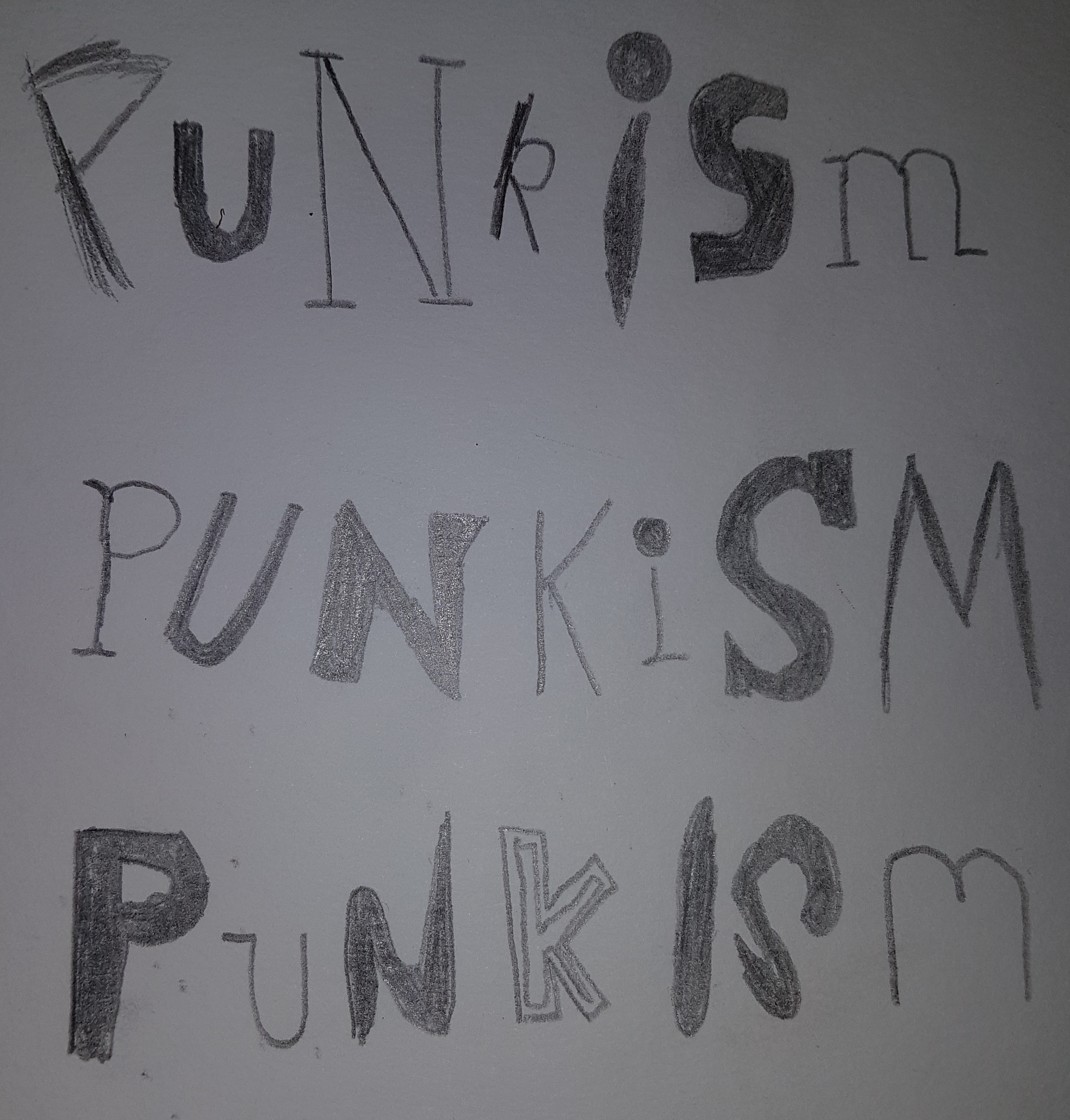 Decollage Typography